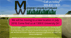 Desktop Screenshot of midwestgrass.com